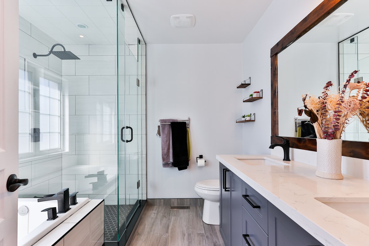 Restroom Cleaning process